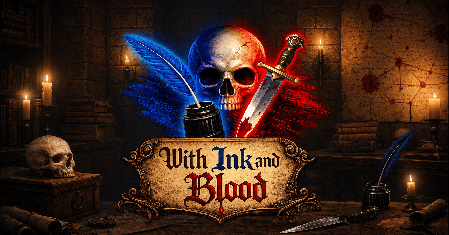 With Ink And Blood Slot Demo by St0rk Studios slot cover image
