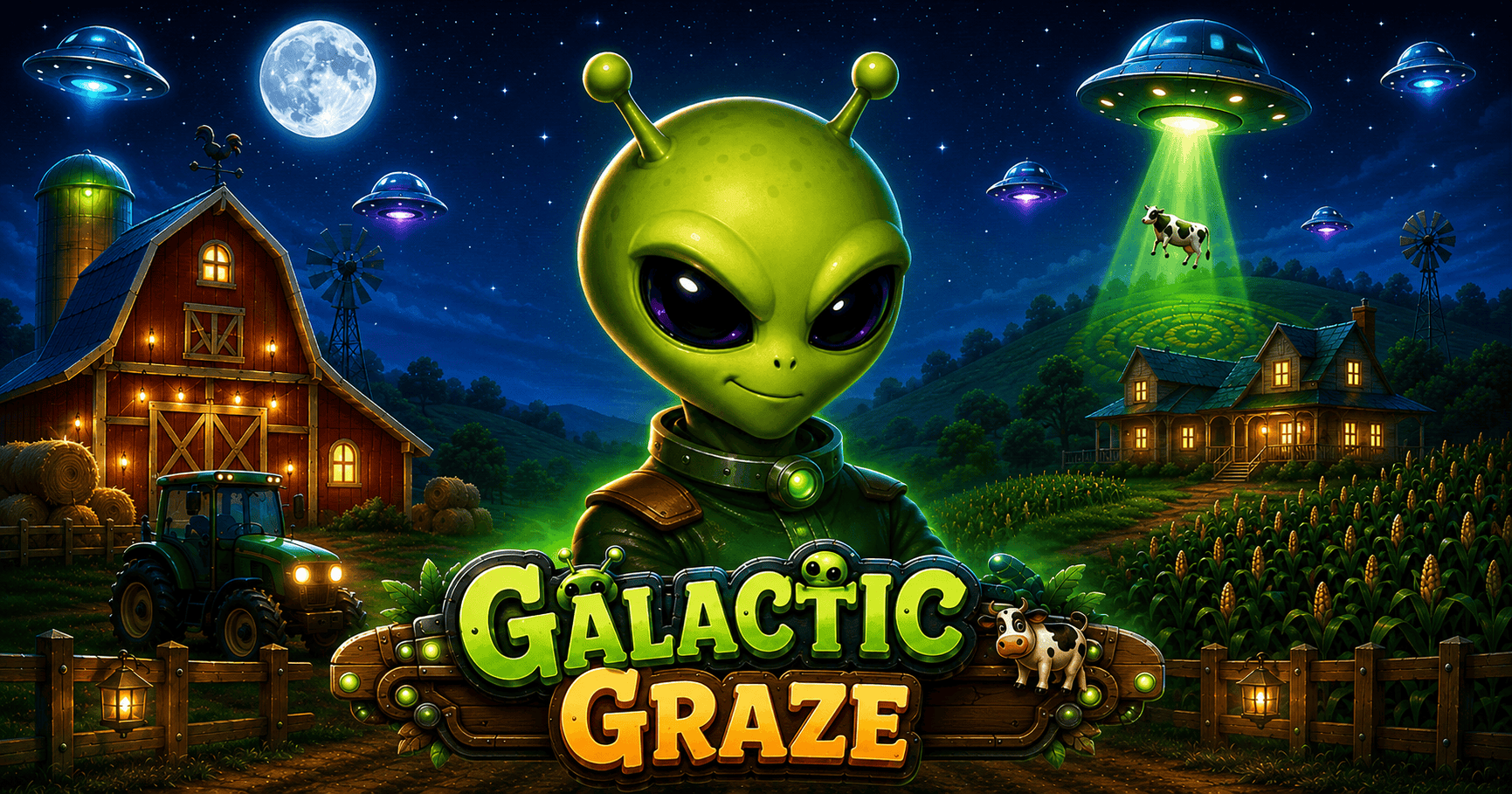Galactic Graze Slot Demo by Tace Studio slot cover image