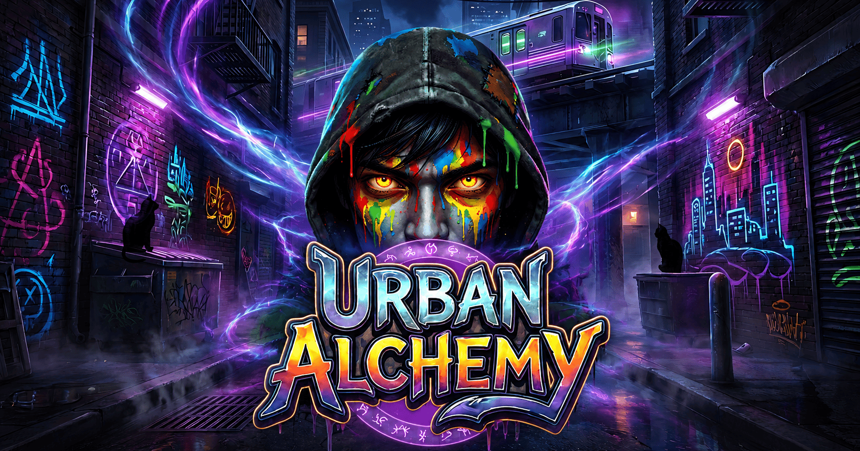Urban Alchemy Slot Demo by Team Amy slot cover image