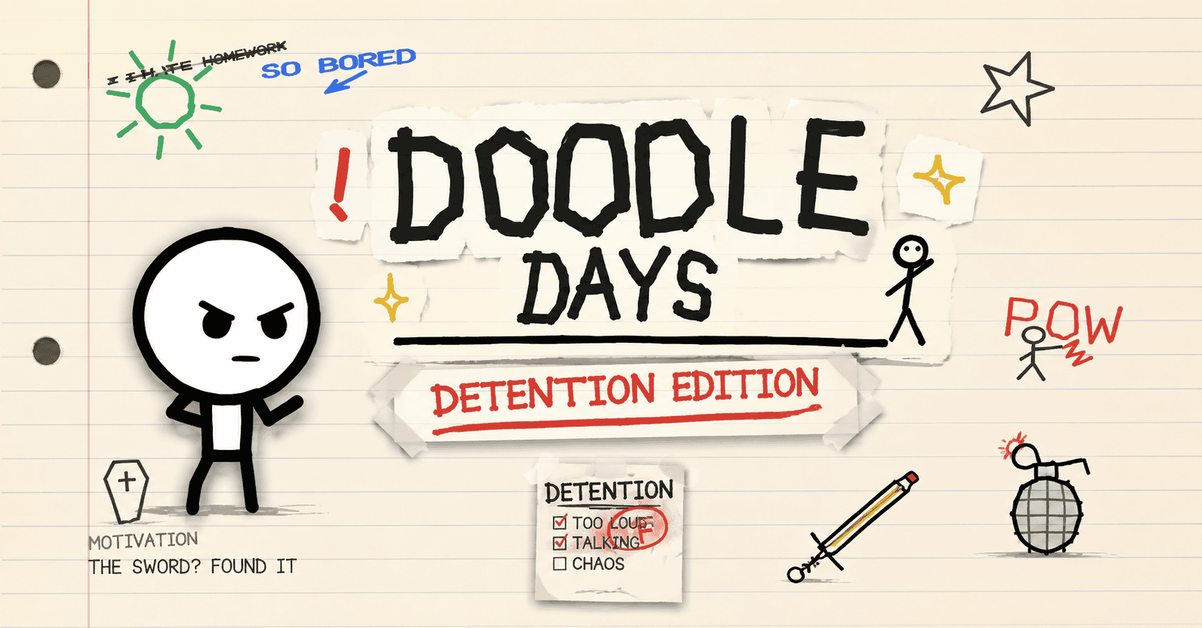 Doodle Days Slot Demo by Tinex Games slot cover image