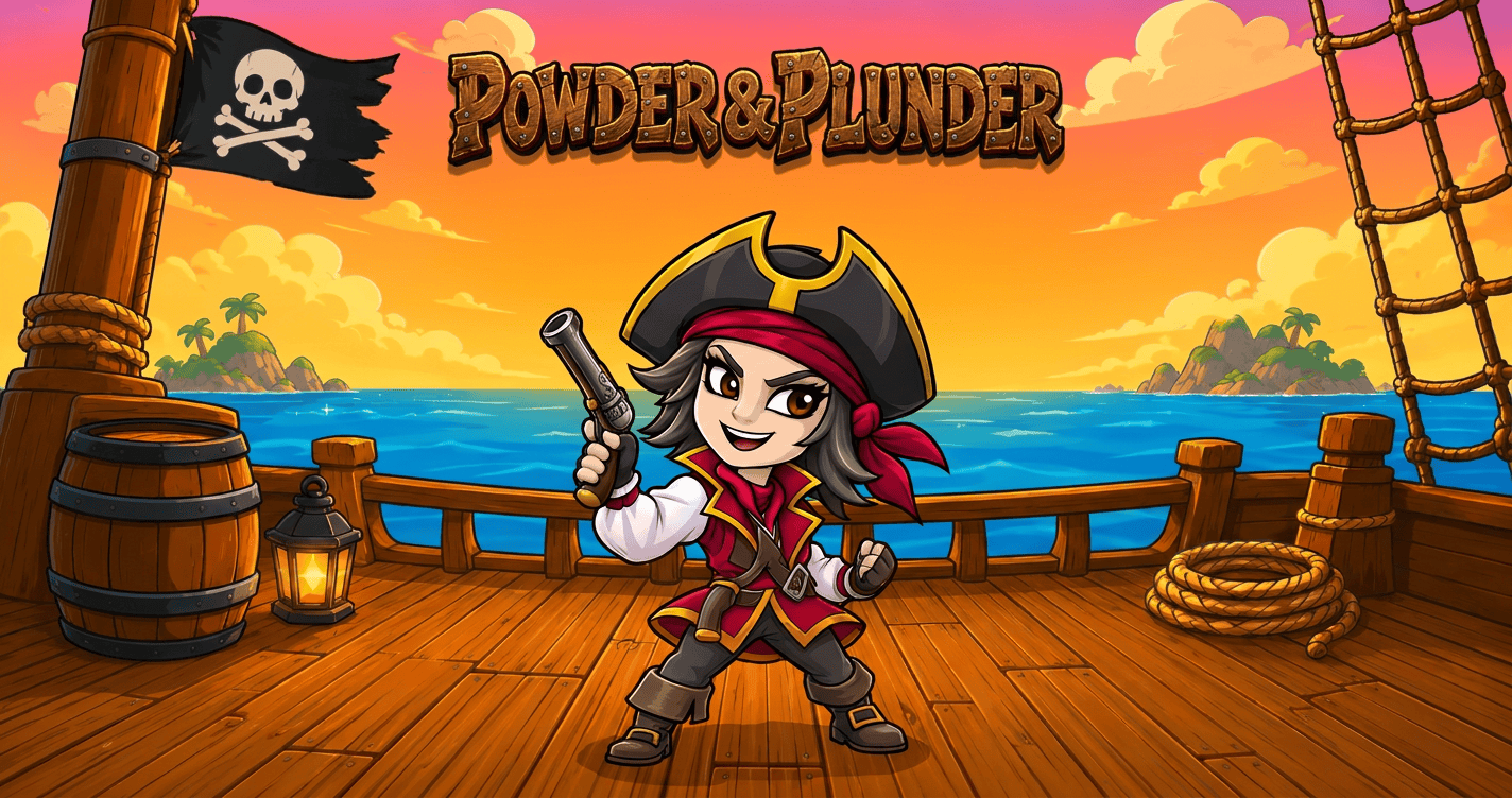 Powder And Plunder Slot Demo by Tinex Games slot cover image