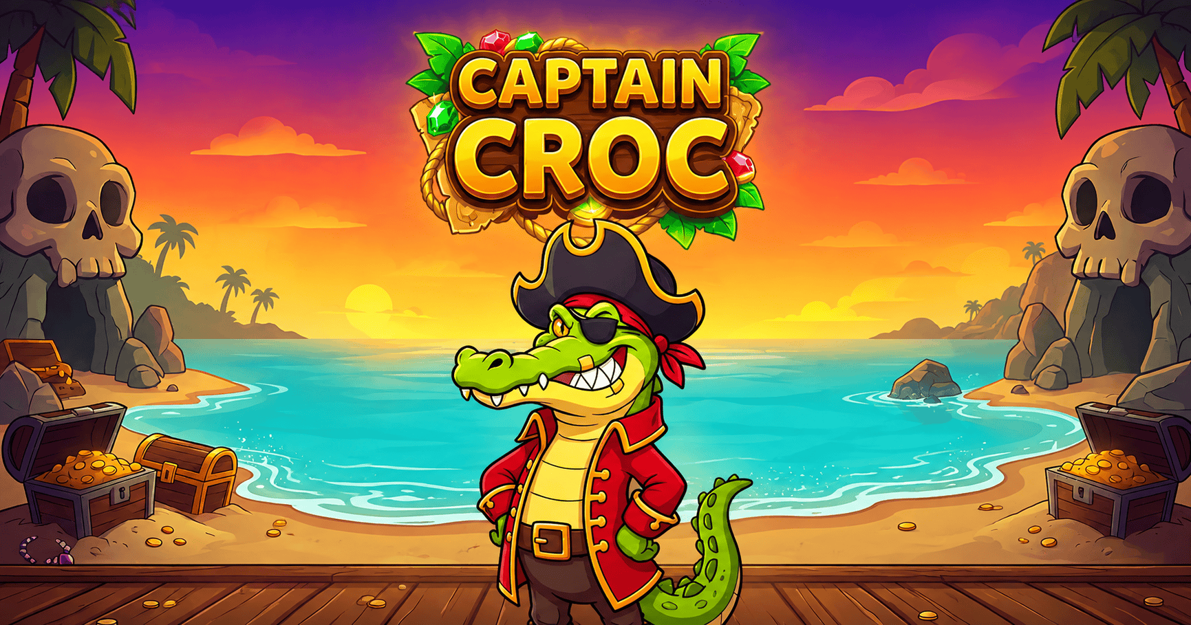 Captain Croc Slot Demo by Titan Gaming slot cover image