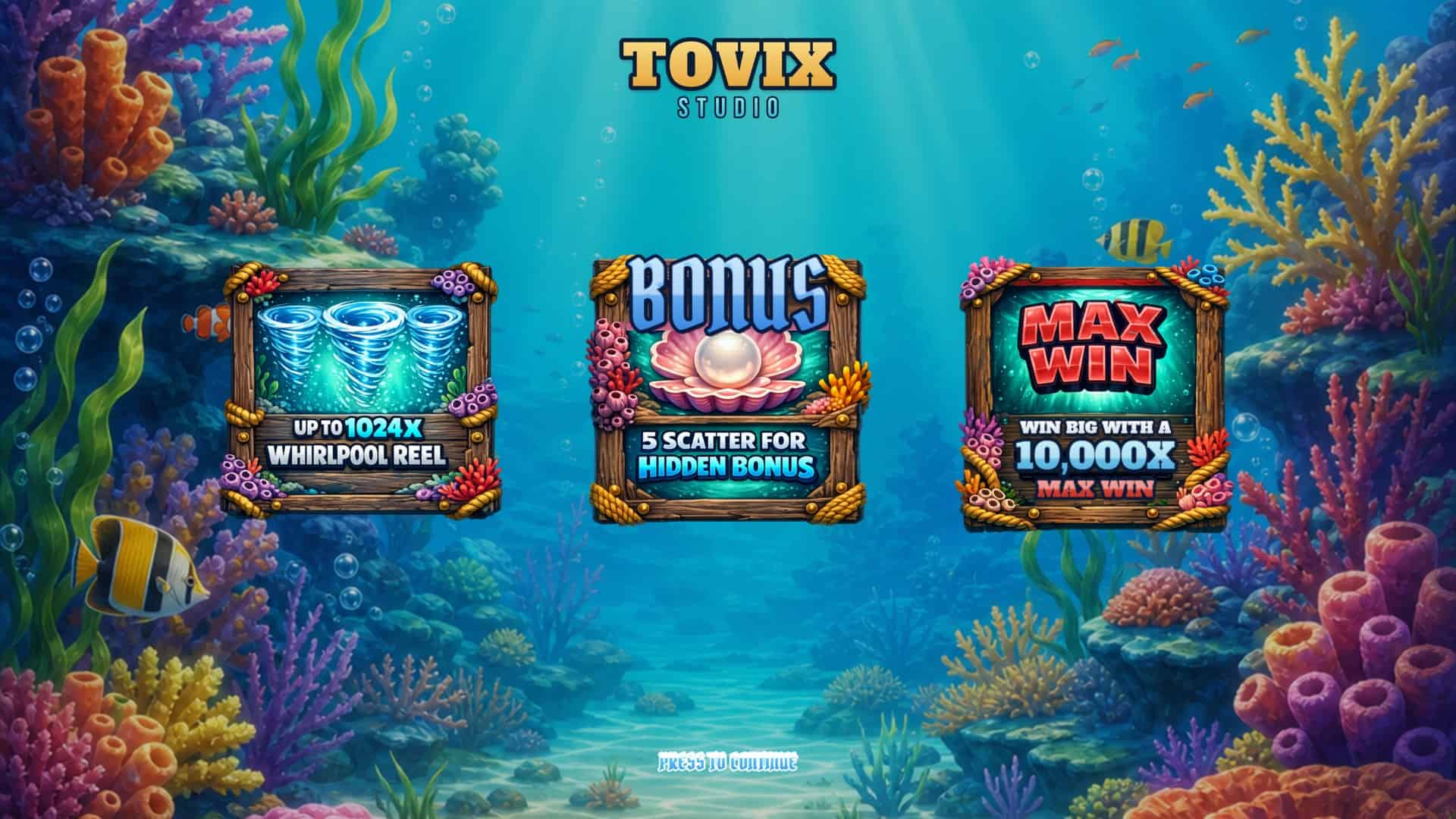 Lucky Pool slot intro screen