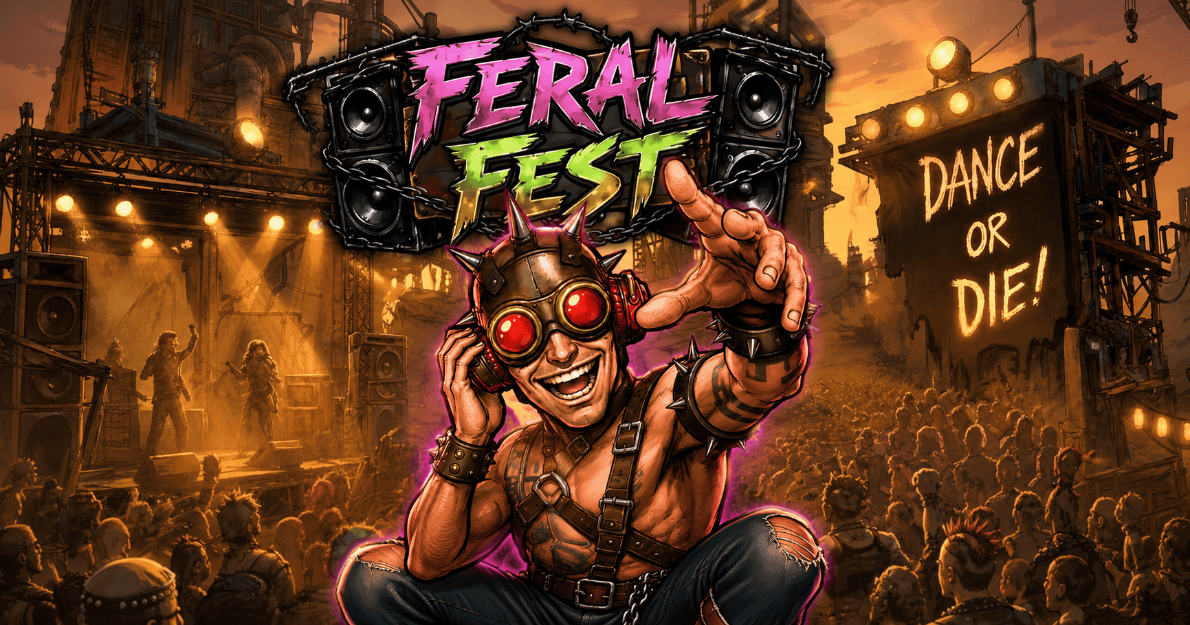 Feral Fest Slot Demo by TrueLab slot cover image