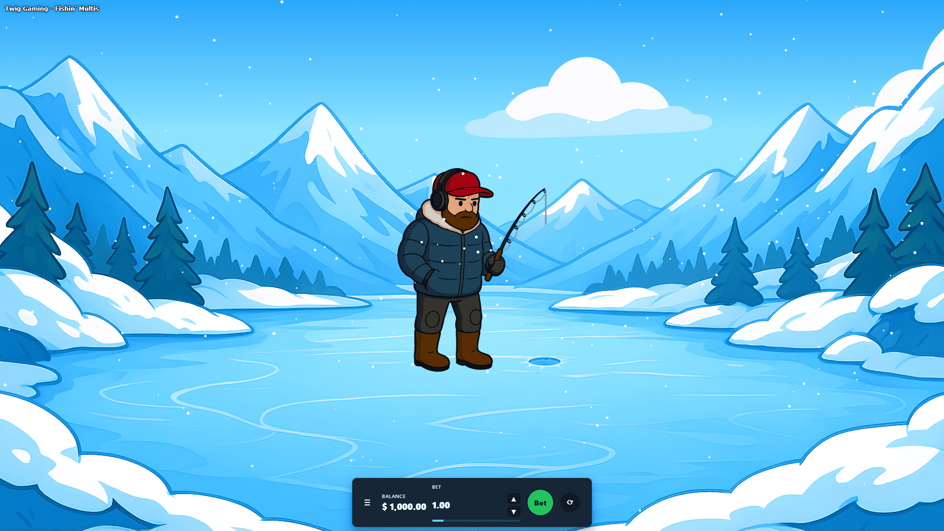 Fishin Multis slot gameplay reels