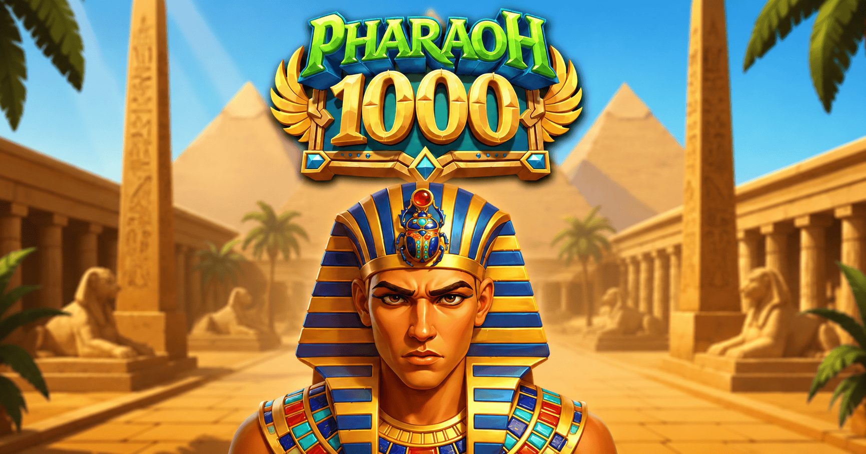 Pharaoh 1000 Slot Demo by Uppercut Gaming slot cover image