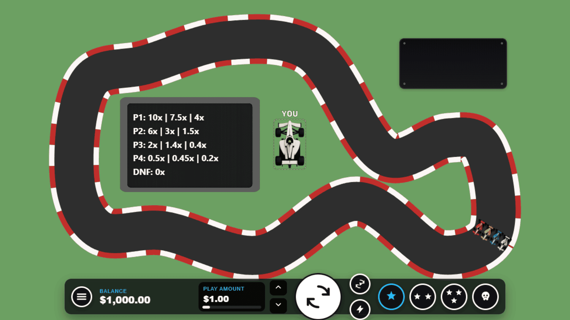 Race Fast slot gameplay reels
