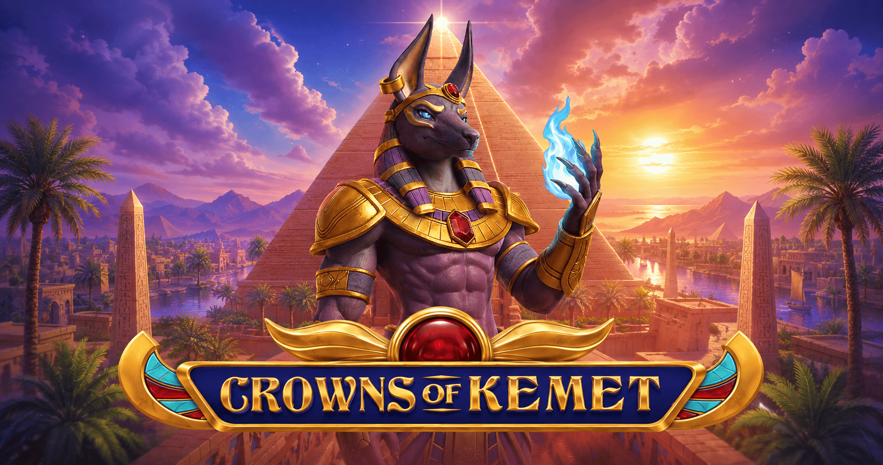 Crowns of Kemet Slot Demo by Wincap Gaming slot cover image