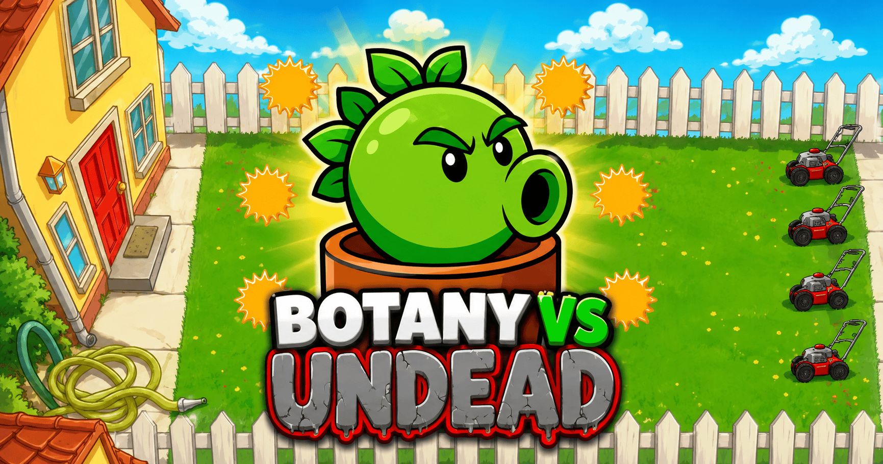 Botany vs Undead Slot Demo by Xlab slot cover image