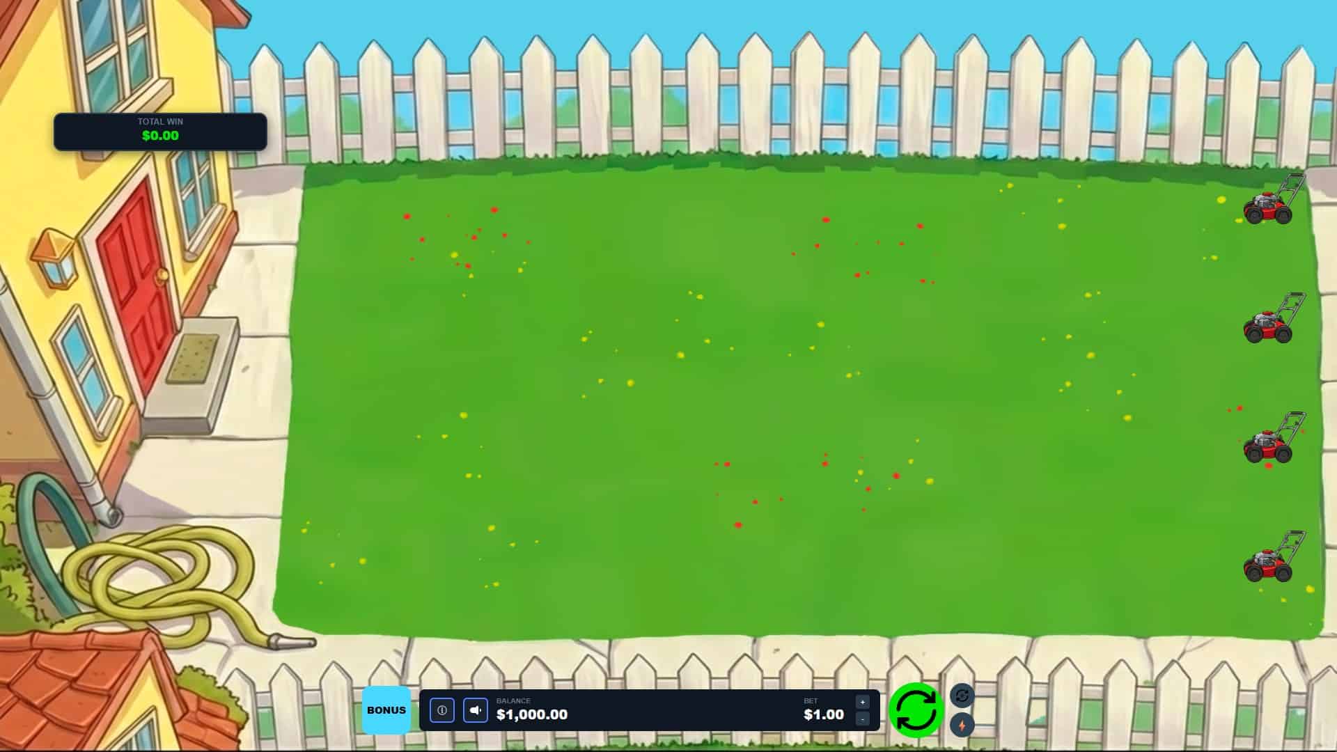 Botany vs Undead slot gameplay reels