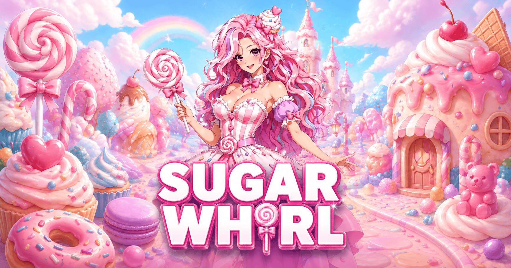 Sugar Whirl Slot Demo by Yurimellow slot cover image