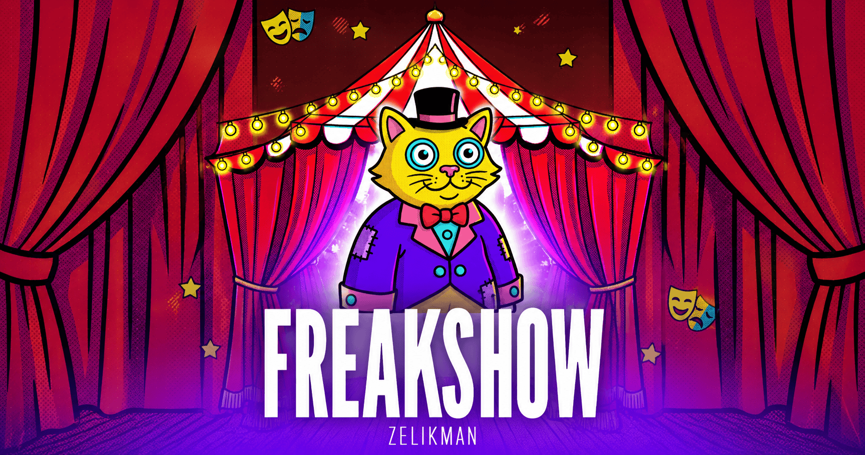 Freakshow Slot Demo by Zelikman slot cover image