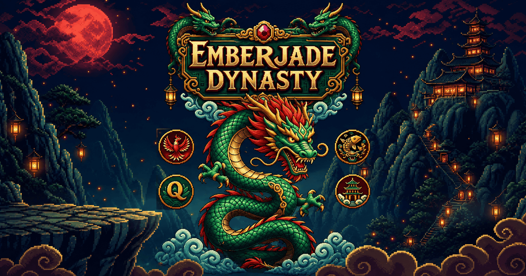 Emberjade Dynasty Slot Demo by Zenith Gaming slot cover image
