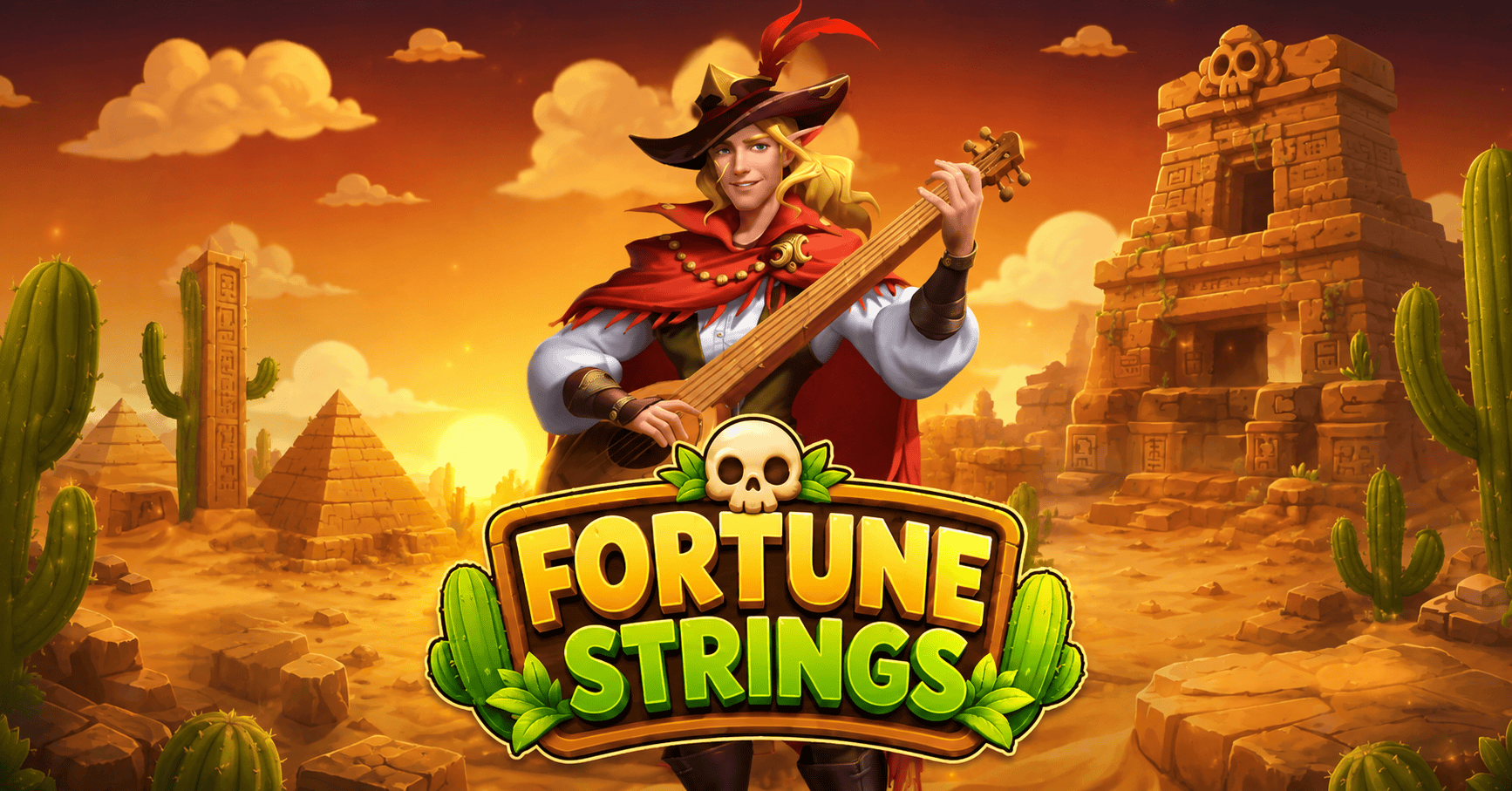 Fortune Strings Slot Demo by Zynora Gaming slot cover image