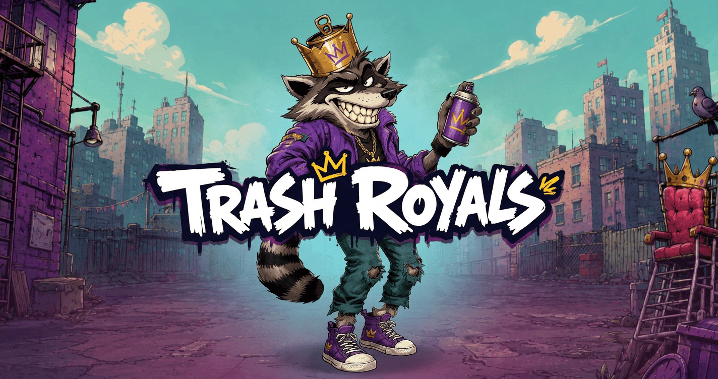 Trash Royals Slot Demo by 00phone slot cover image