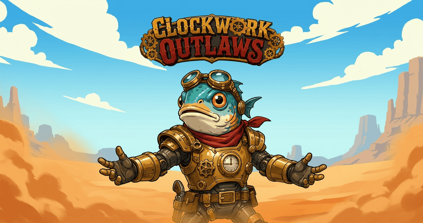 Clockwork Outlaws Slot Demo by 0xluckylab slot cover image