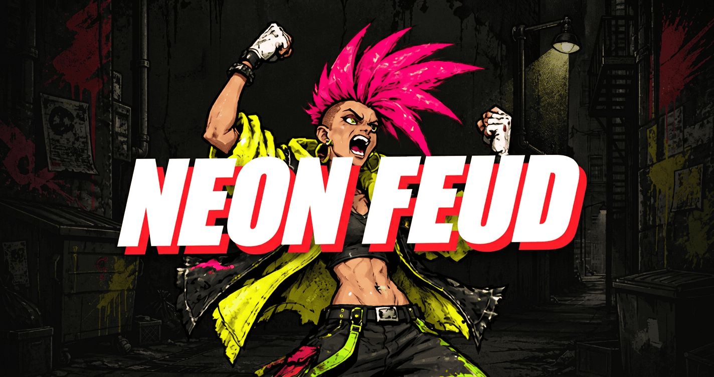 Neon Feud Slot Demo by Anime Labs slot cover image