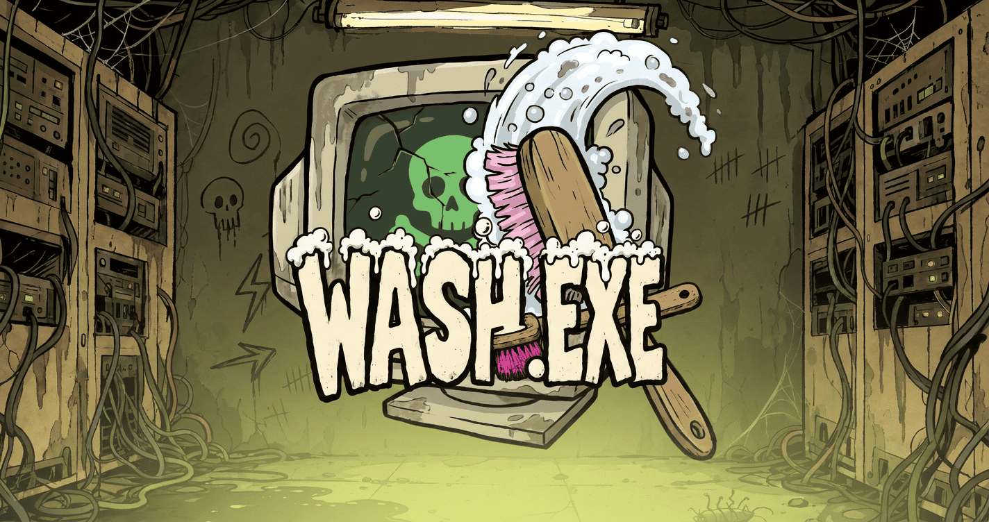 WASH.EXE Slot Demo by Arctic slot cover image