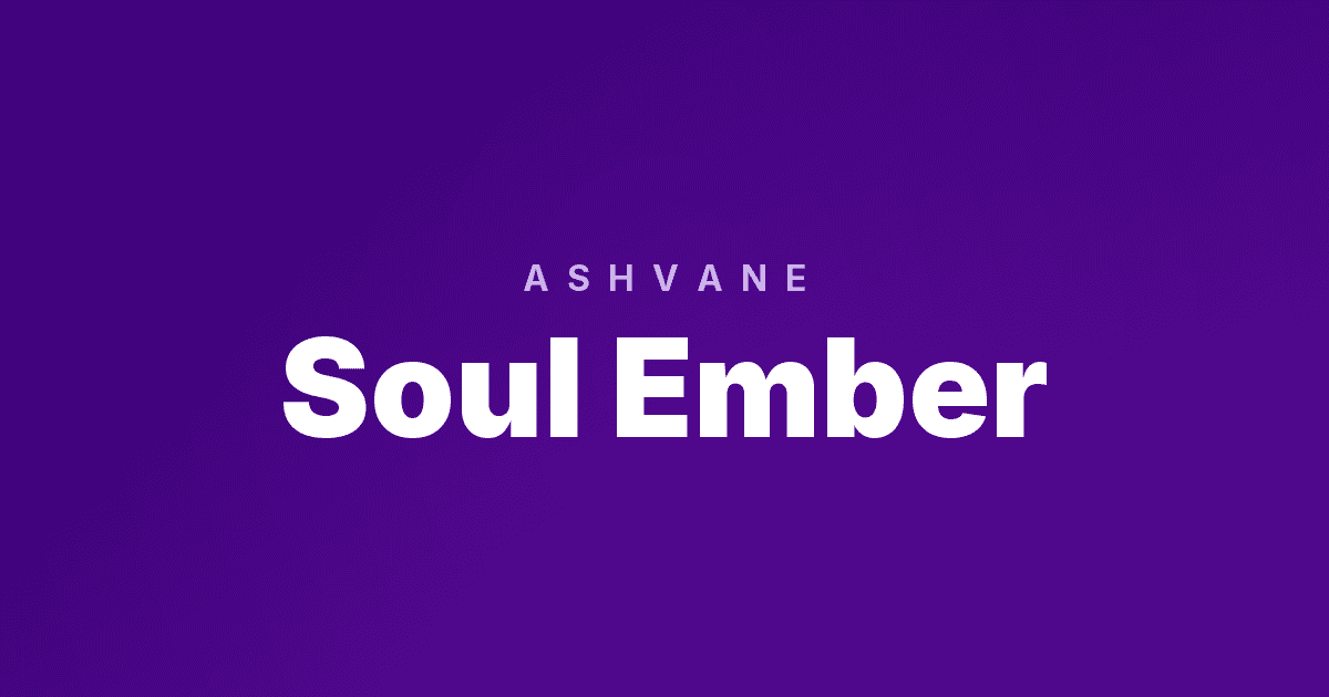 Soul Ember Slot Demo by Ashvane slot cover image