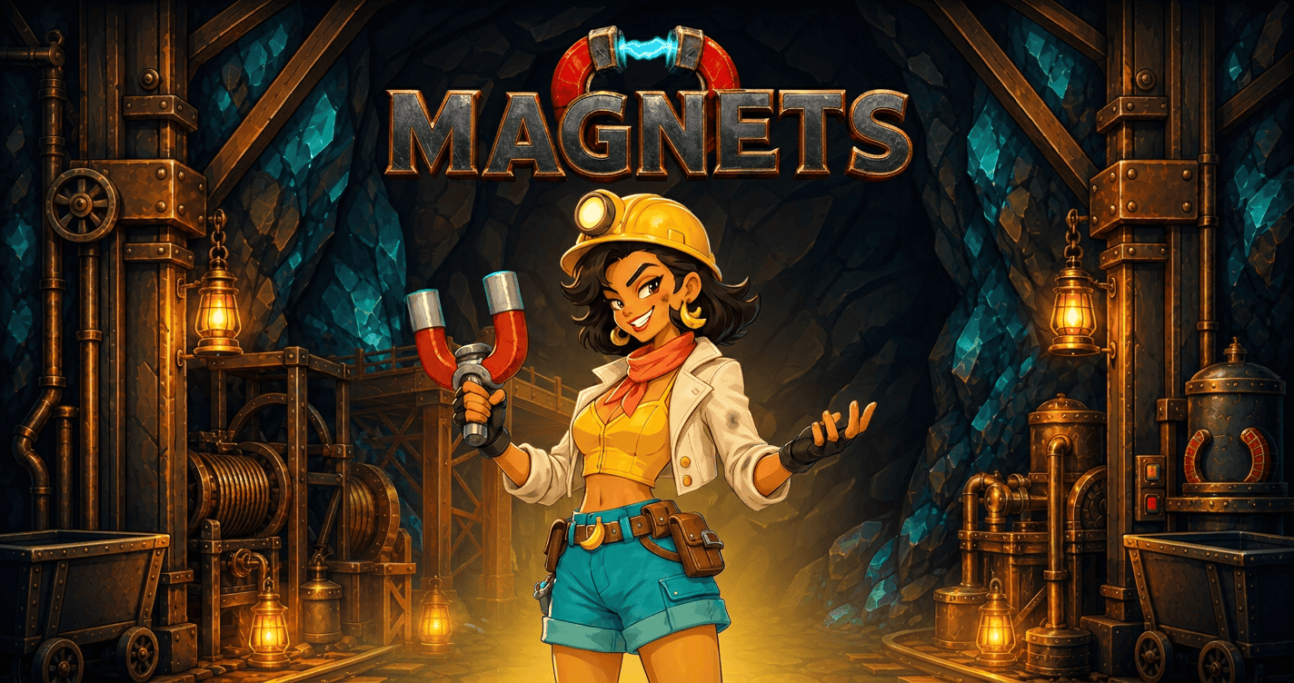 Magnets Slot Demo by Banana Studios slot cover image