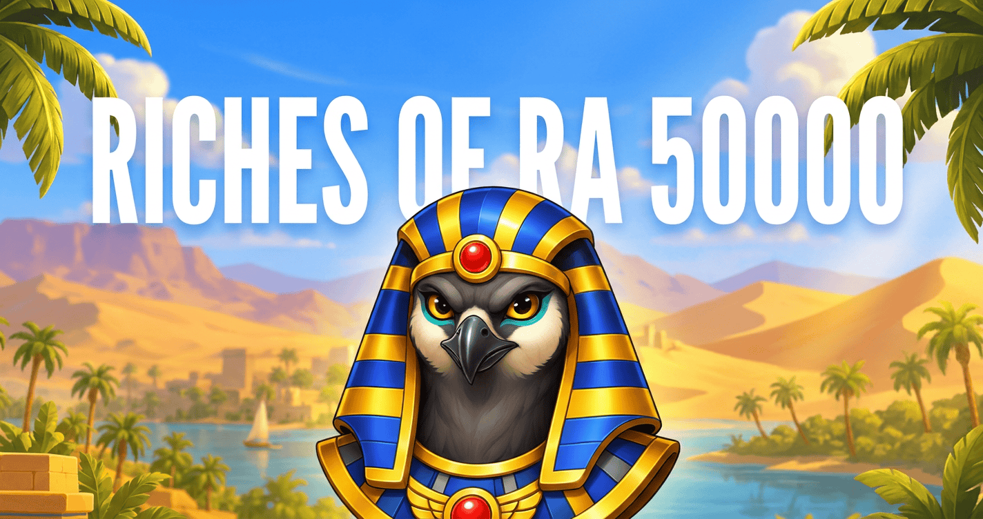 Riches of Ra 50000 Slot Demo by Brimvale Games slot cover image