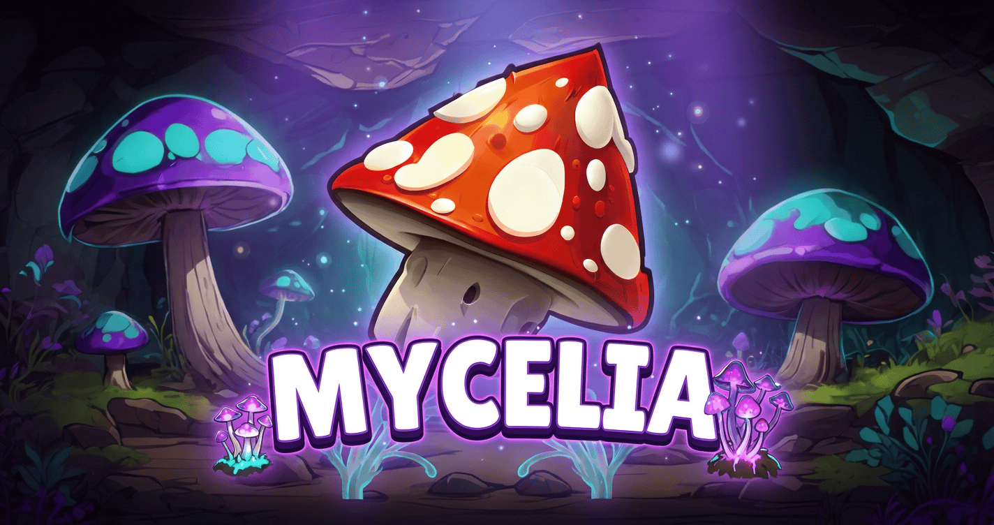 Mycelia Slot Demo by Broke By Design slot cover image