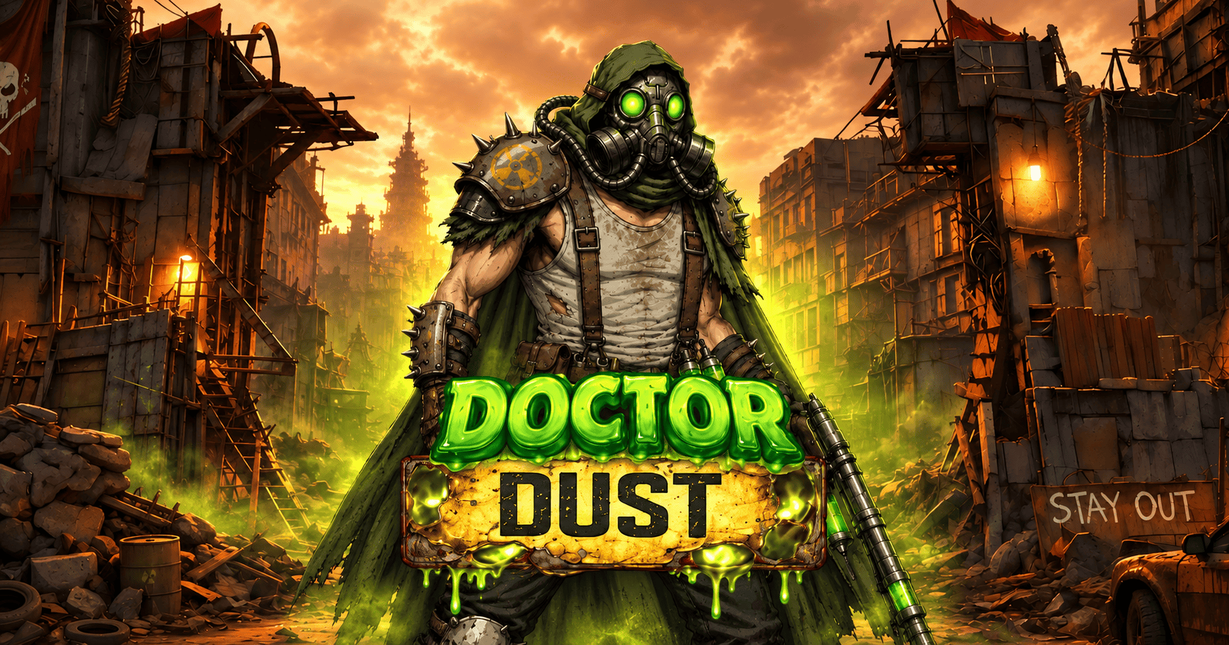 Doctor Dust Slot Demo by Bullshark Games slot cover image