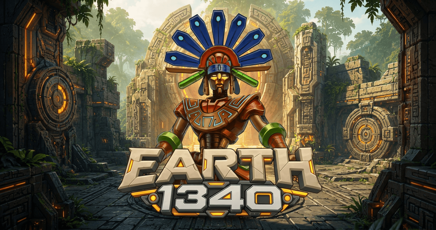 Earth 1340 Slot Demo by Cataclysm Gaming slot cover image