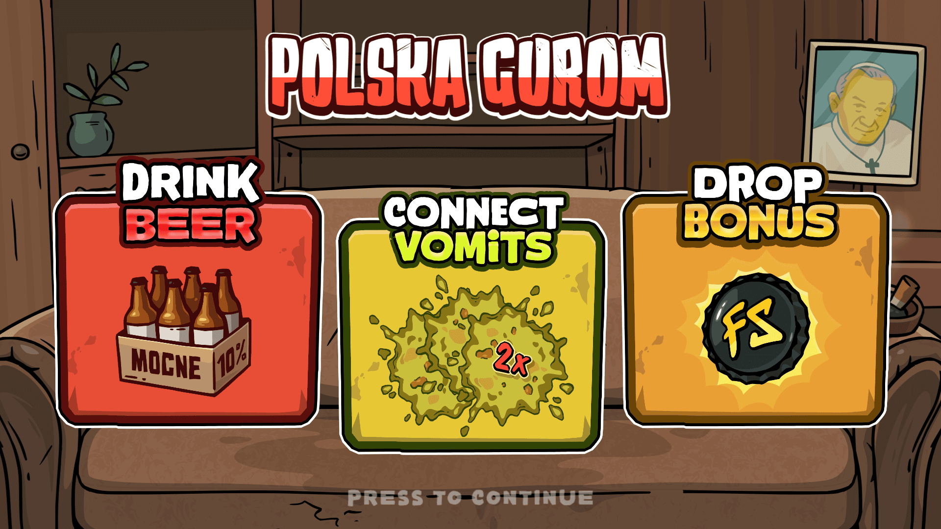 Polska Gurom slot intro screen