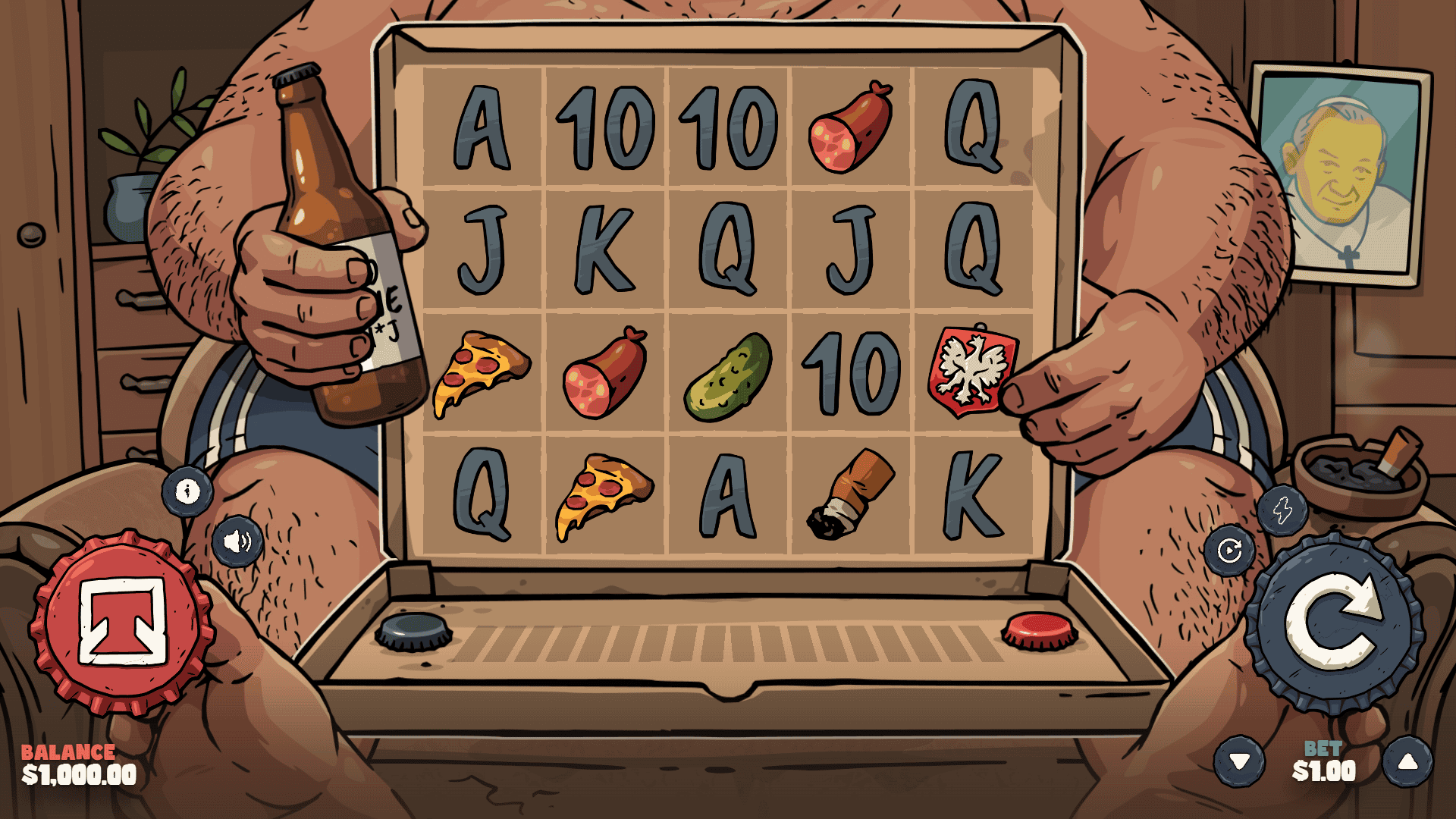 Polska Gurom slot gameplay reels