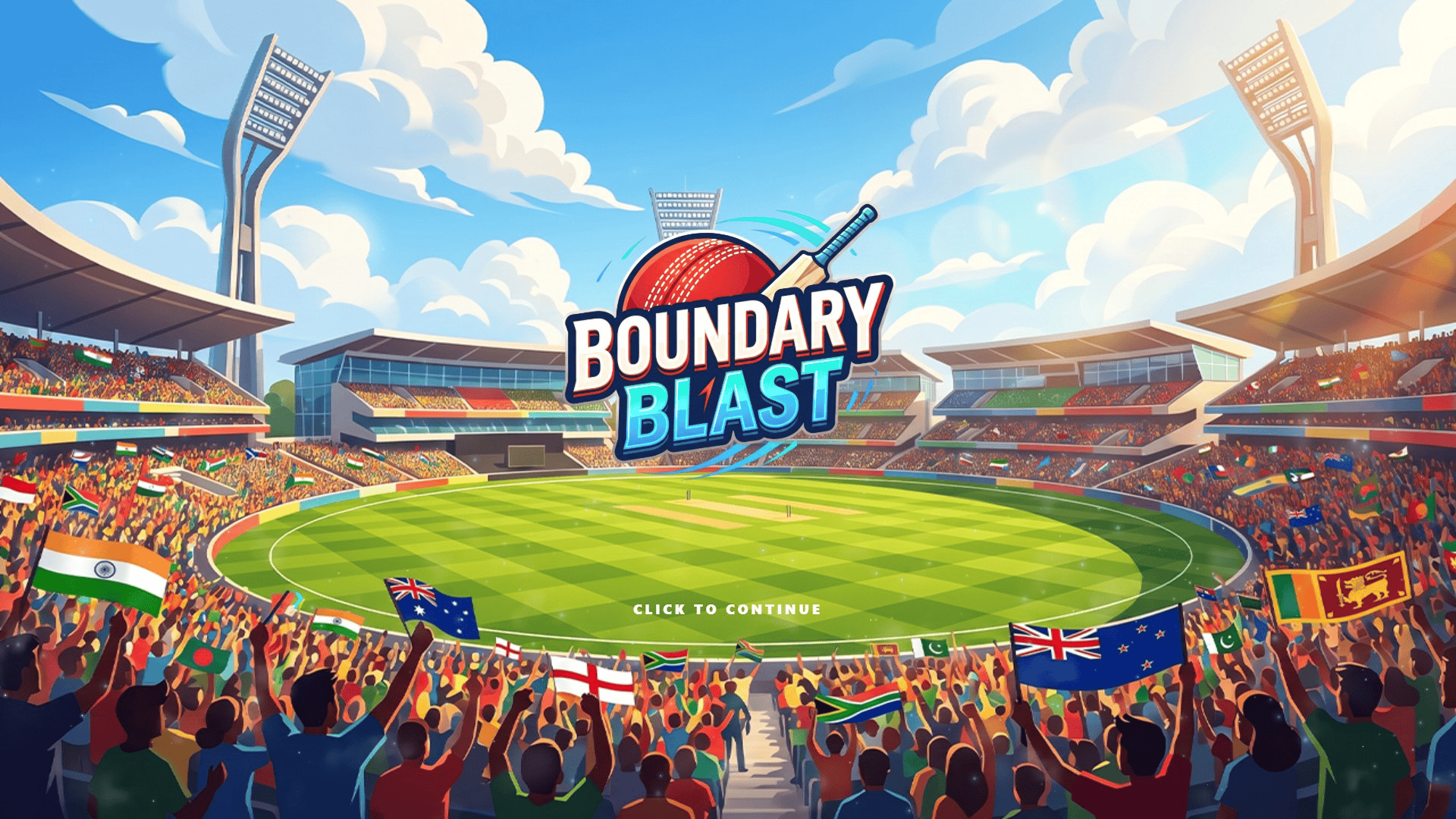 Boundary Blast slot intro screen