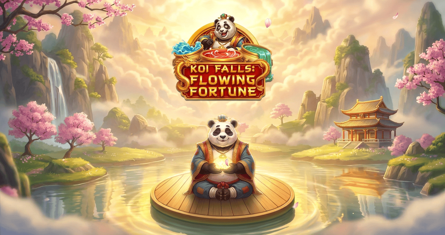 Koi Falls Flowing Fortune Slot Demo by Fantasma Games slot cover image