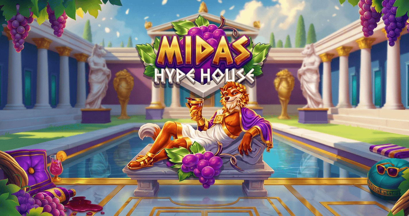 Midas Hype House Slot Demo by Fantasma Games slot cover image