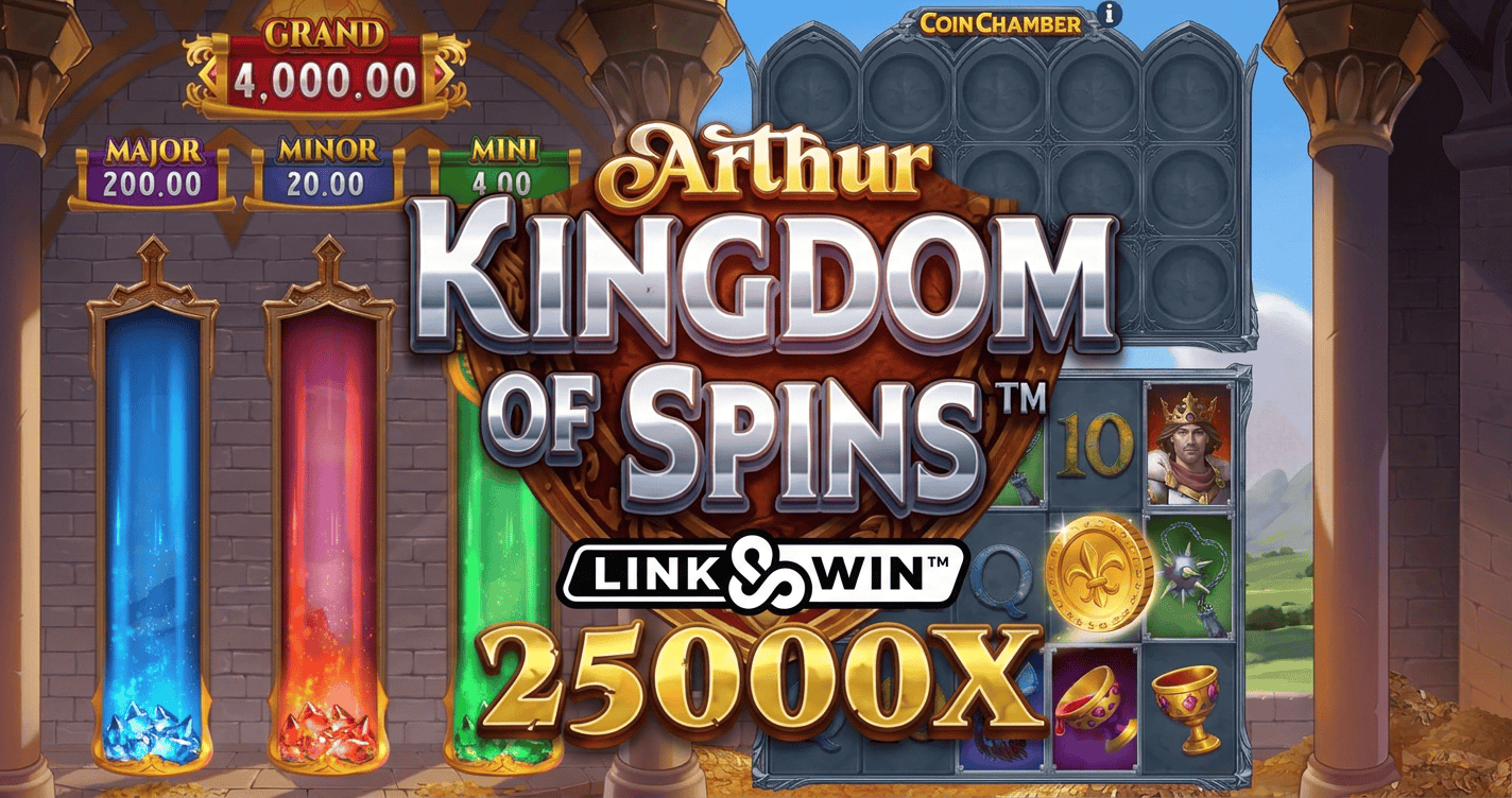 Arthur Kingdom of Spins Slot Demo by Foxium slot cover image