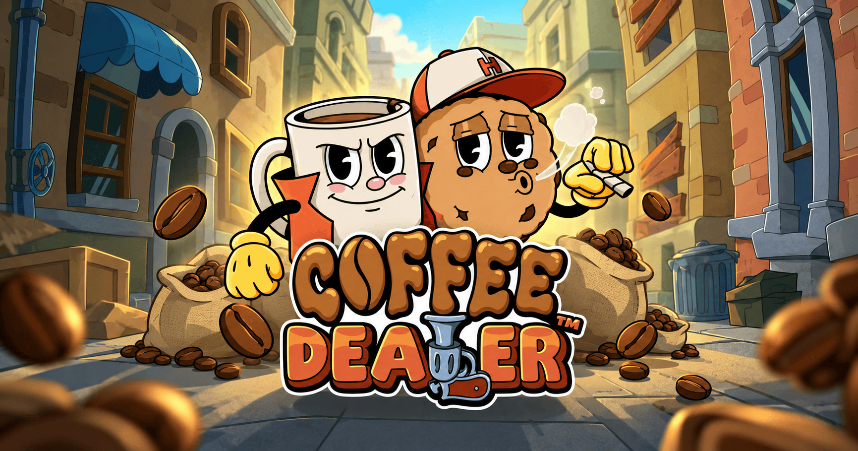 Coffee Dealer Slot Demo by Hacksaw Gaming slot cover image