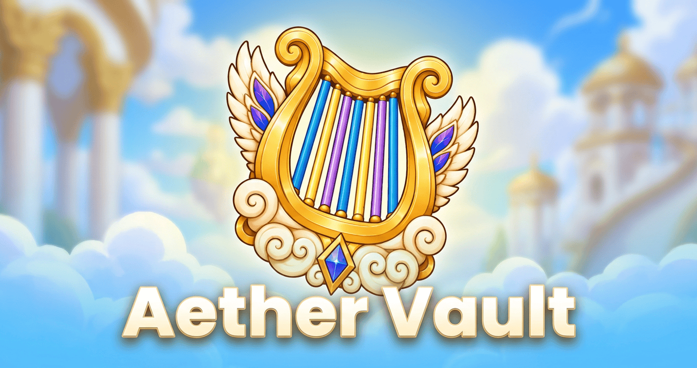 Aether Vault Slot Demo by Hajar Time slot cover image