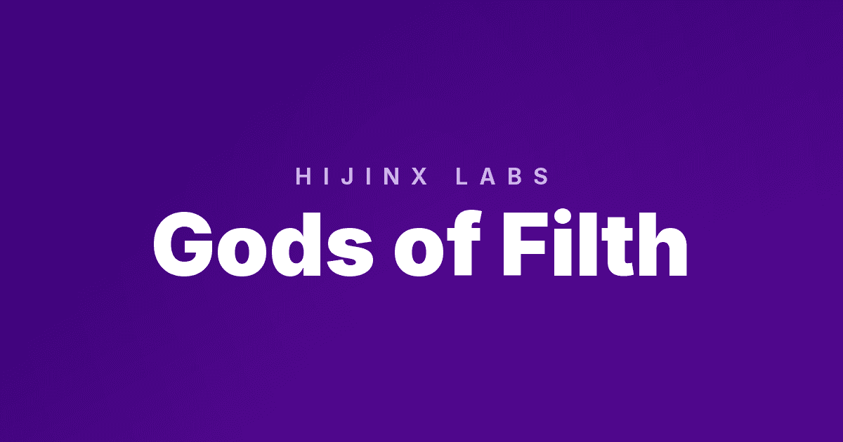 Gods of Filth Slot Demo by Hijinx Labs slot cover image