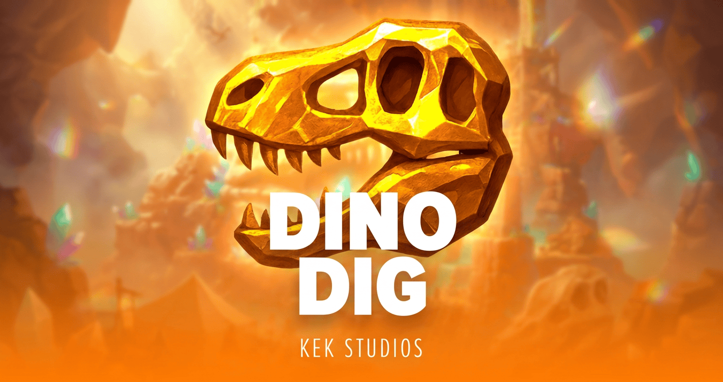 Dino Dig Slot Demo by Kek Studios slot cover image