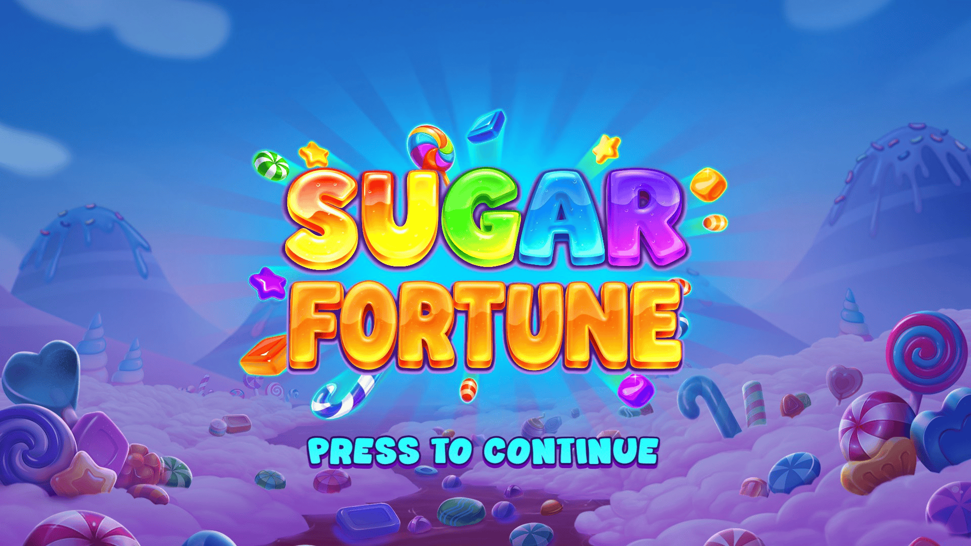 Sugar Fortune slot intro screen