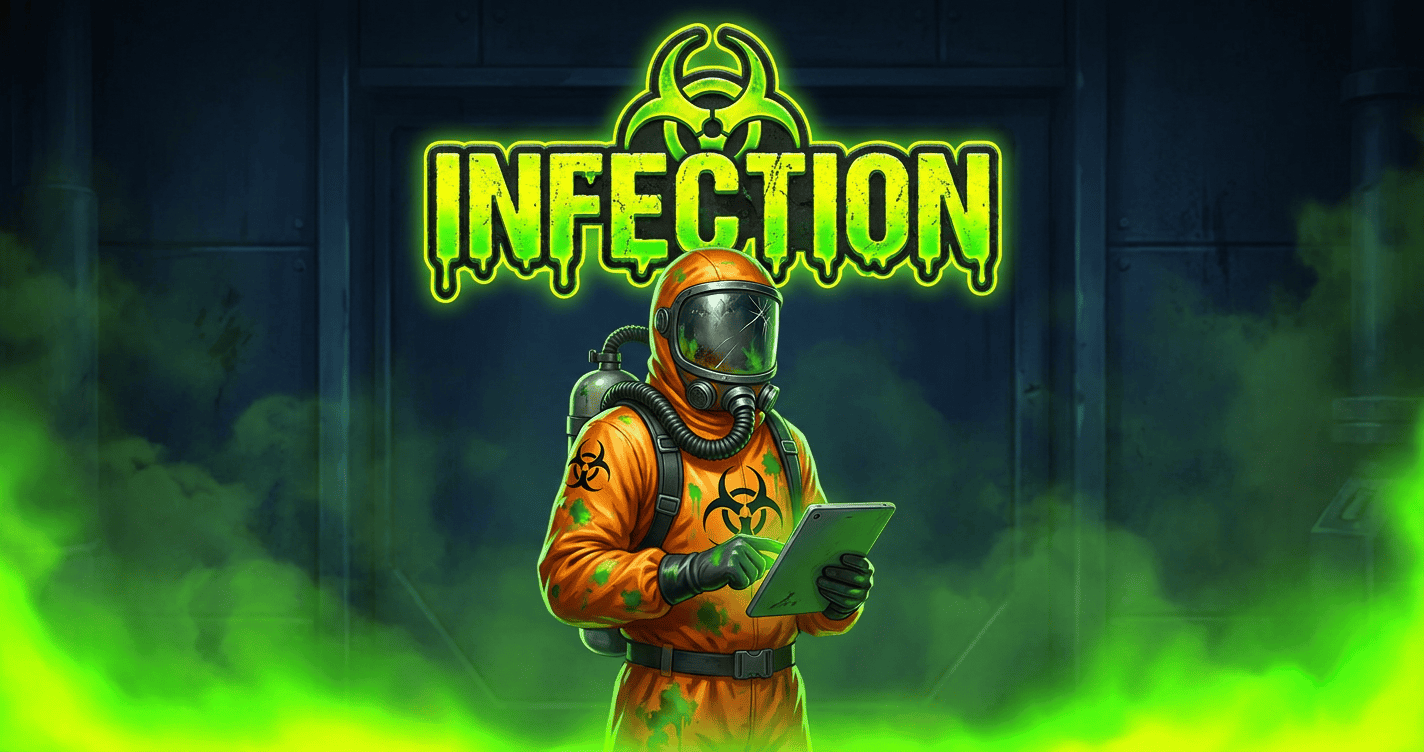 Infection Slot Demo by Knockout Labs slot cover image