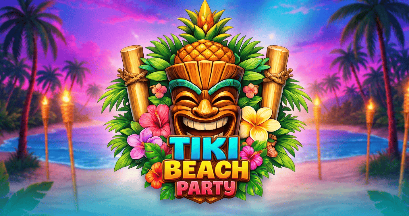 Tiki Beach Party Slot Demo by Krow Gaming slot cover image