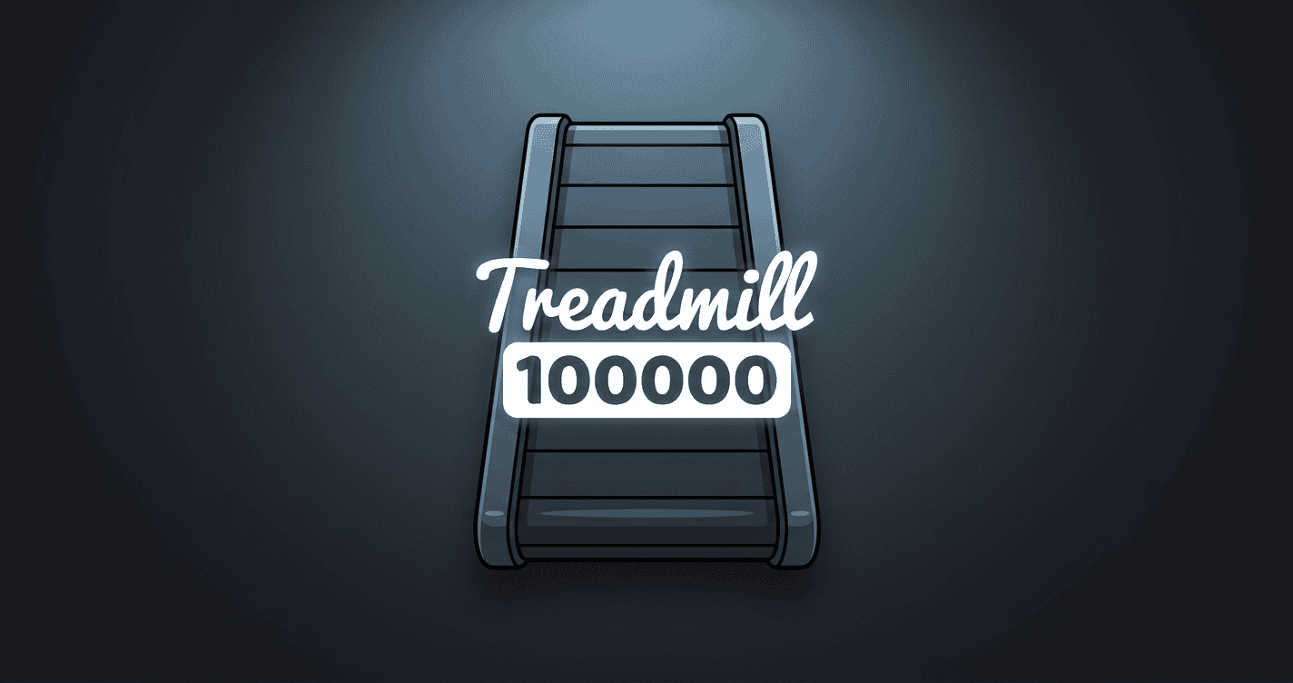 Treadmill 100000 Slot Demo by LK7 slot cover image