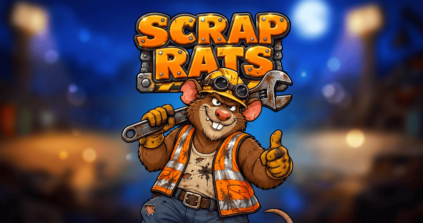 Scrap Rats Slot Demo by Lucrative Inc slot cover image