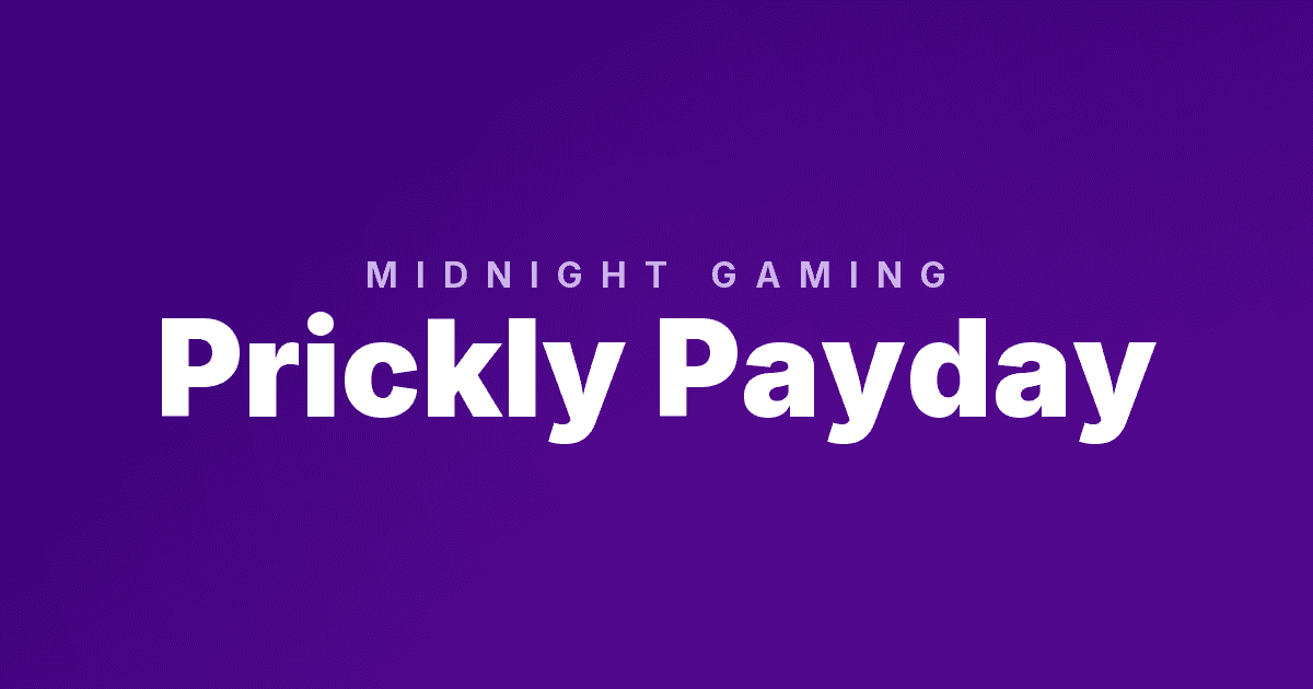 Prickly Payday slot cover image