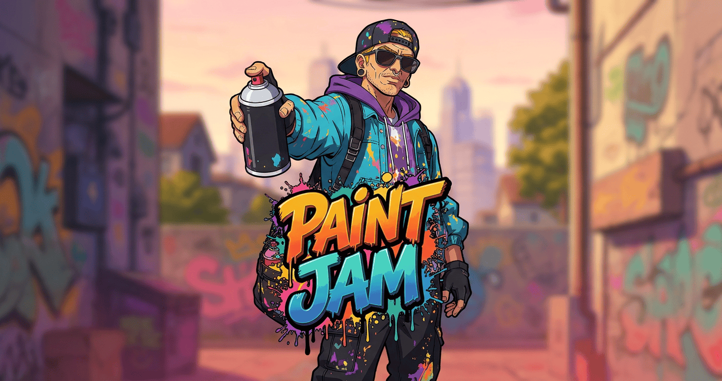 Paint Jam Slot Demo by Minty Fresh slot cover image