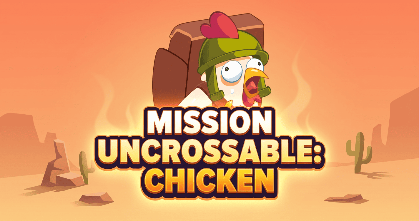Mission Uncrossable Chicken Slot Demo by Monstrums slot cover image
