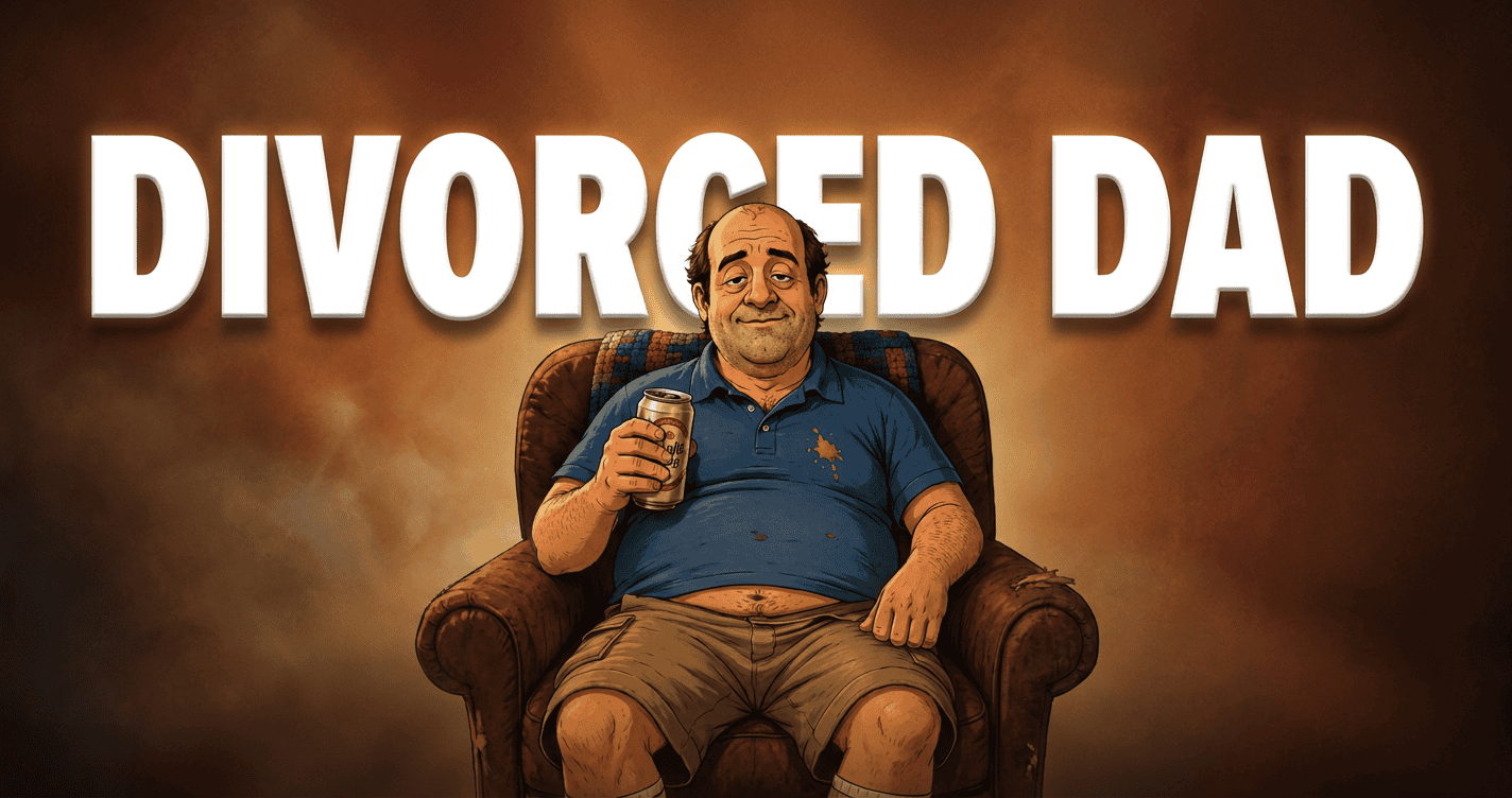 Divorced Dad Slot Demo by Moon Panda slot cover image