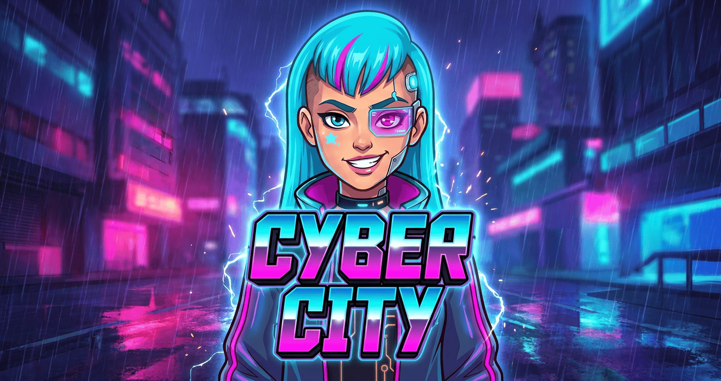 Cyber City Slot Demo by Ogs Games slot cover image