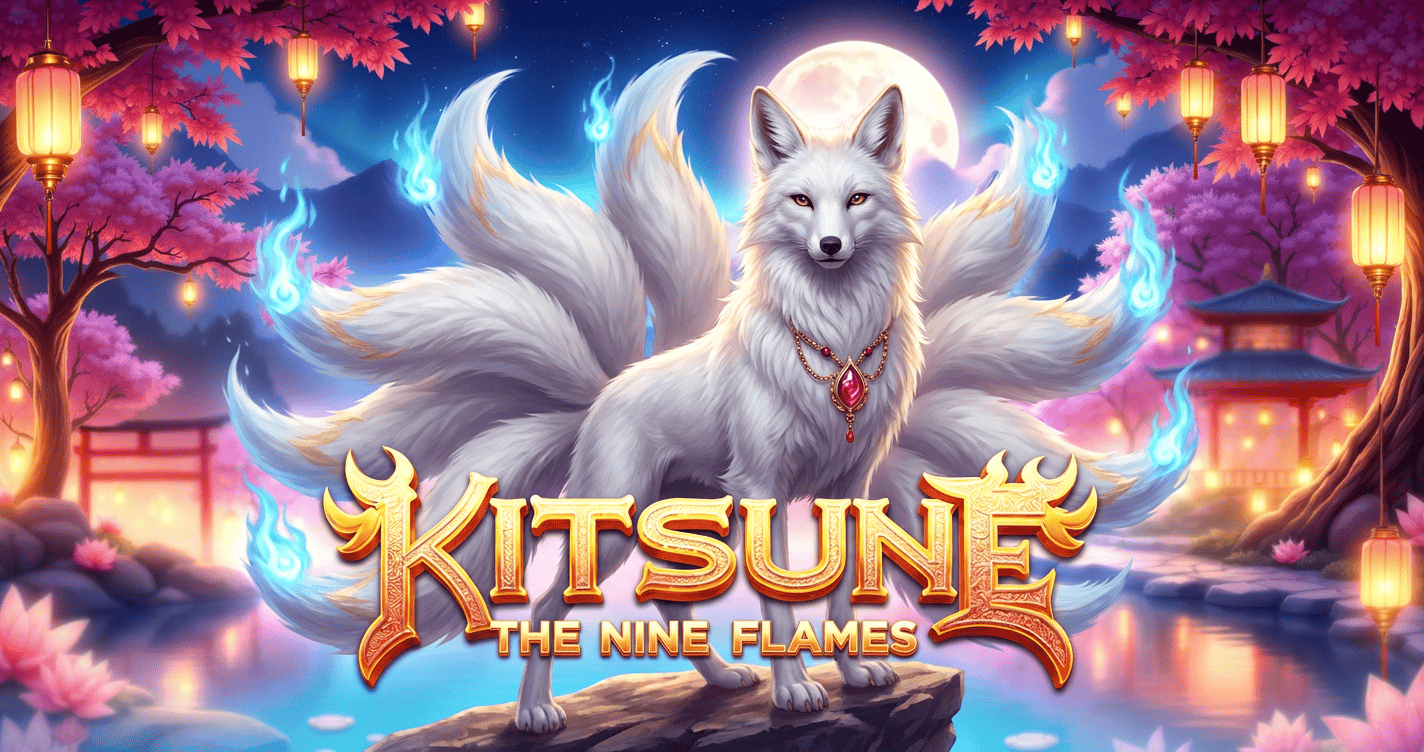 Kitsune: The Nine Flames Slot Demo by Outworld Games slot cover image