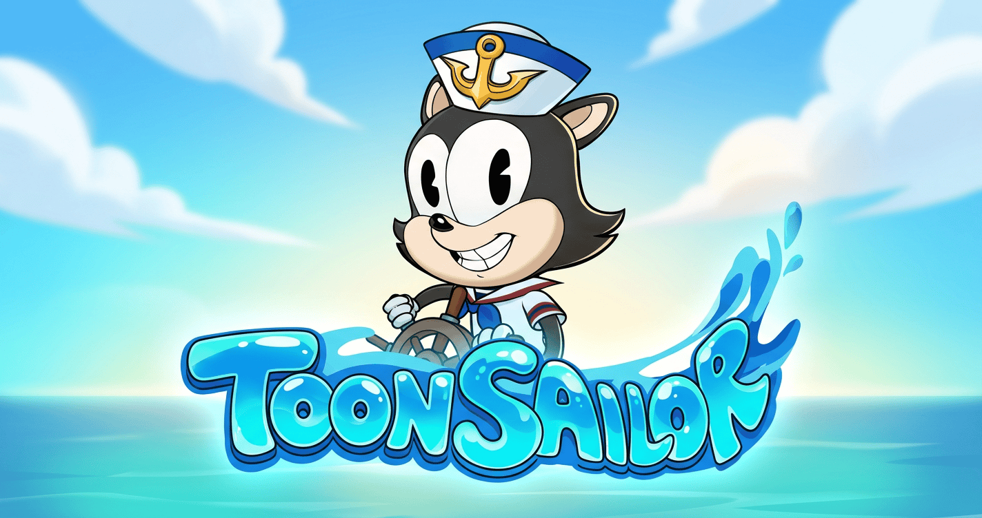 Toon Sailor Slot Demo by Paperclip Gaming slot cover image